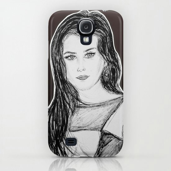 Girl Drawing society6 Fifth Harmony Lauren Jauregui Yks by Ofsc iPhone Case by