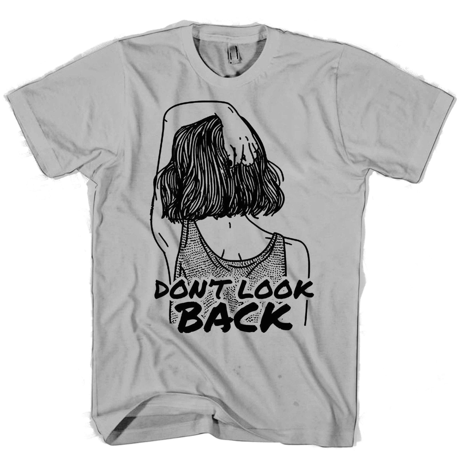 Girl In Shirt Drawing Dont Look Back Fearless Girl Draw Men S Women S T Shirt Size