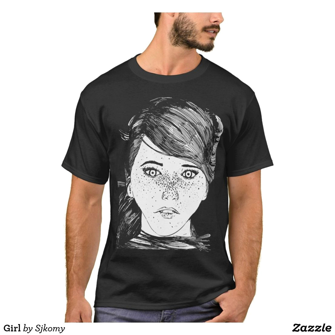 Girl In Shirt Drawing Girl T Shirt Check that Sketch Girl On T Shirt Shirts T Shirt