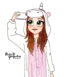 Girl In Unicorn Onesie Drawing 107 Best soy Luna Images Cute Drawings Drawings Tumblr Drawings