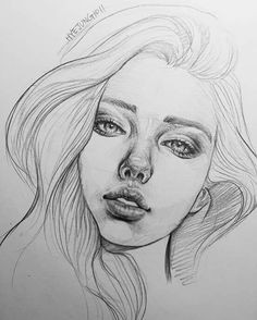 Girl Jawline Drawing 581 Best Face Drawings Images In 2019
