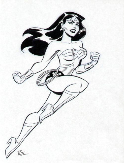 Girl Judge Drawing Pin by Zombie Supply Run On Bruce Timm Bruce Timm Wonder Woman