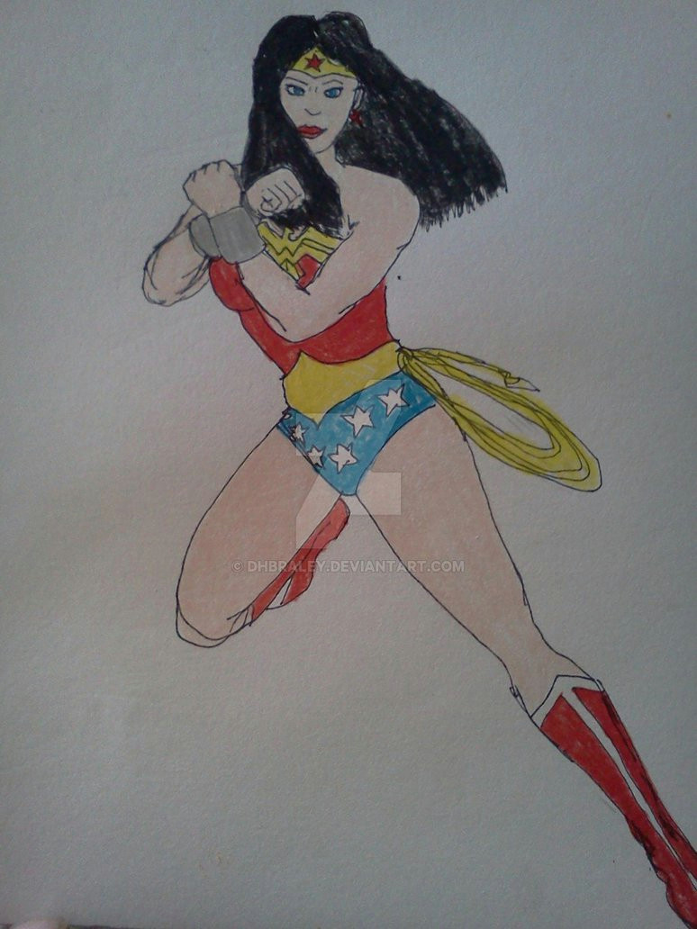 Girl Judge Drawing Wonder Woman Pre Flashpoint by Dhbraley On Deviantart