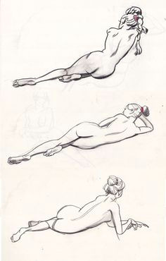 Girl Laying Down Drawing 320 Best Character Pose Lay Down Images