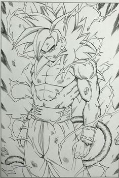Goku Super Saiyan 4 Drawings Easy 307 Best Dragon Ball Collection Images In 2019 Dragons Sketches Draw