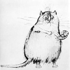 Good Drawings Of A Cat 2291 Best Cat Drawings Images