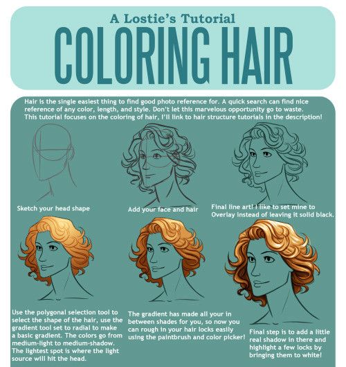 Hair Drawing Tutorial Tumblr Hair Tutorial Tumblr