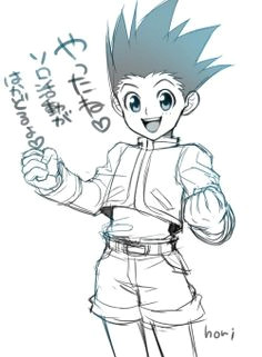 Hunter X Hunter Drawing Easy 256 Best Gon Freecs Hunter X Hunter Images In 2019 Killua