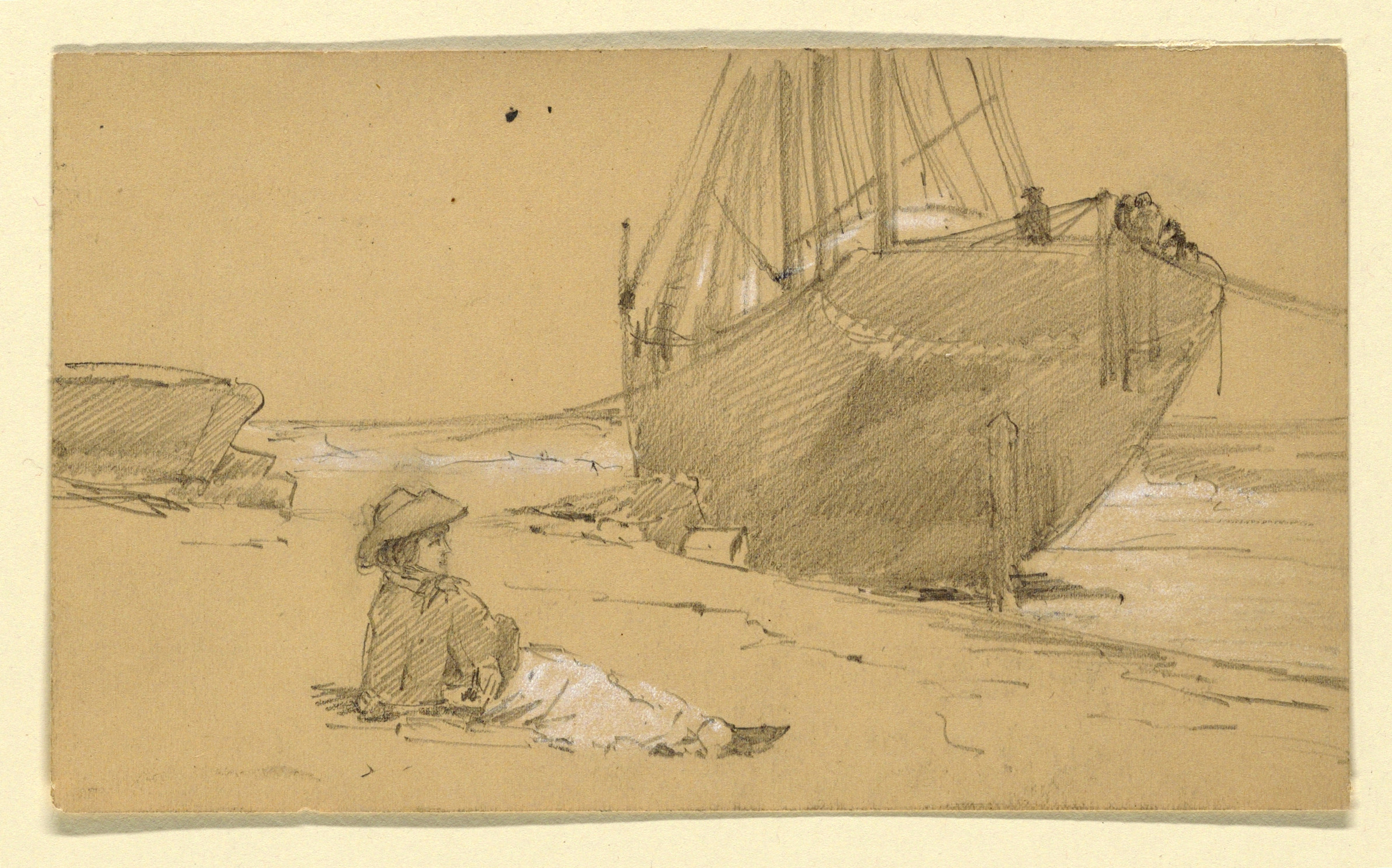 I Drawing Viewer File Drawing at the Shore 1884 Ch 18369769 Jpg Wikimedia Commons