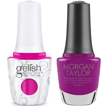I M Drawing A Blanco Gelish Gel Polish Gelish Gelish Morgan Taylor Color Matching Duos