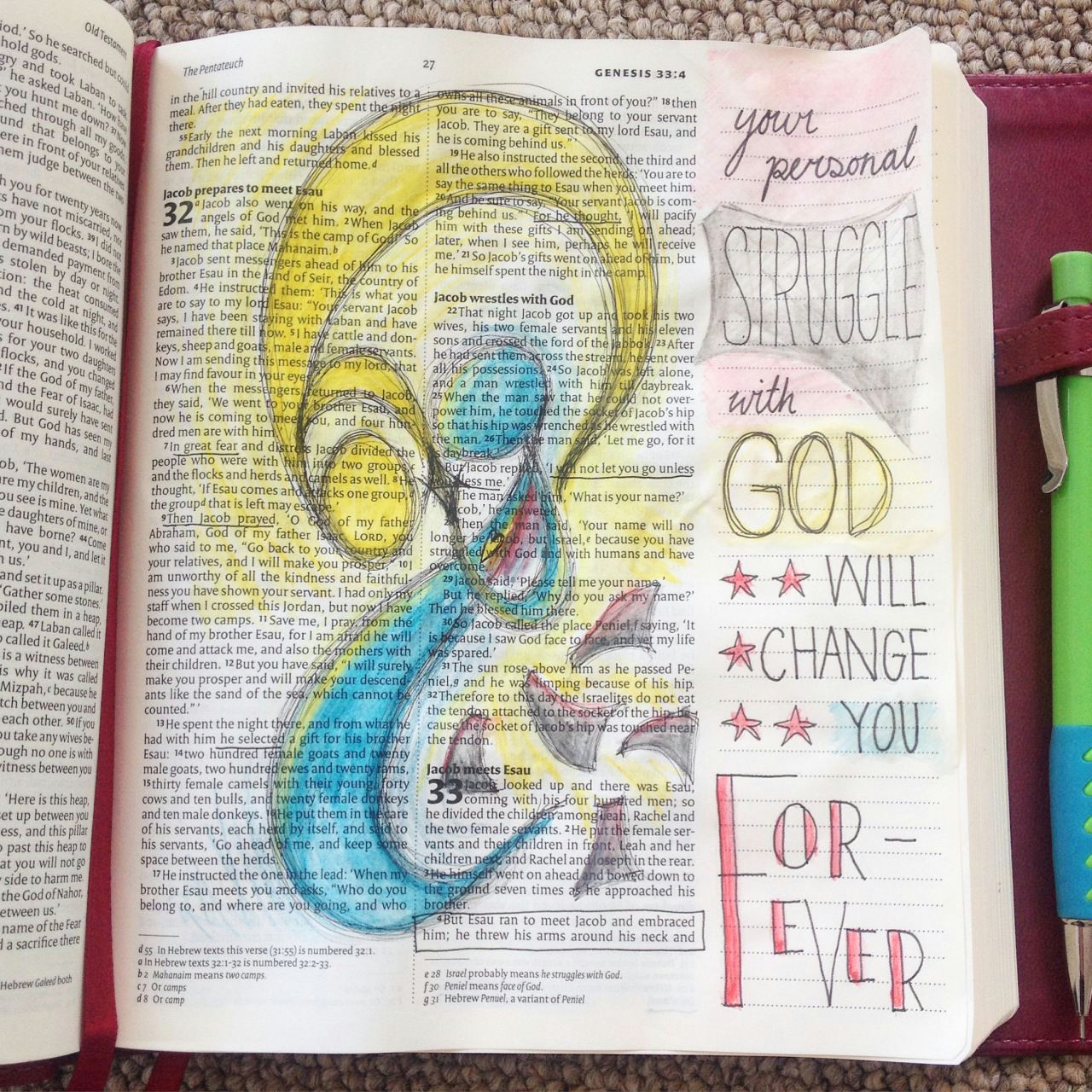 I M Drawing Closer to You Changed forever Journaling Bible Bible Art God