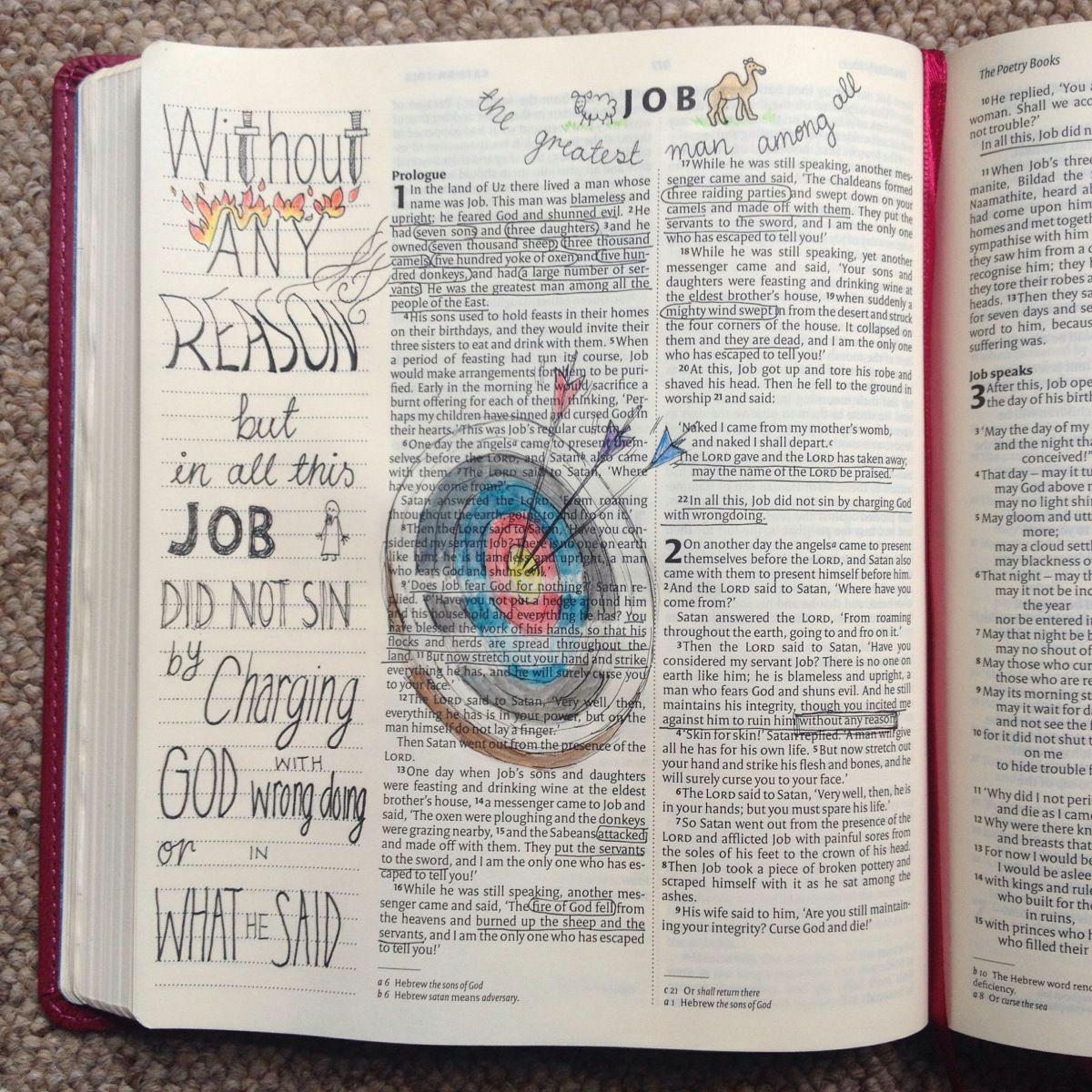 I M Drawing Closer to You Target Practice Bible Journal Job Bible Bible Art Job Bible