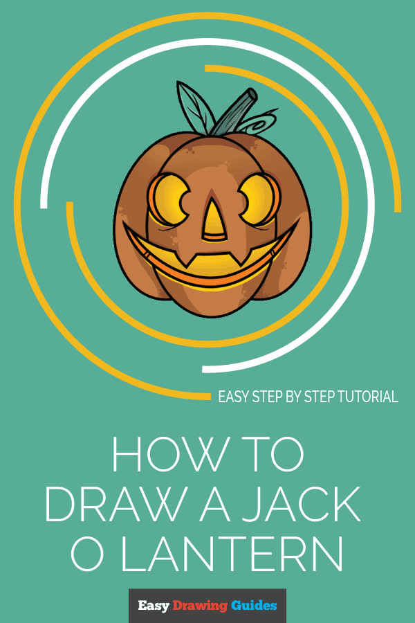 Jack O Lantern Drawing Easy How to Draw A Jack O Lantern Easy Drawing Tutorials Ideas by