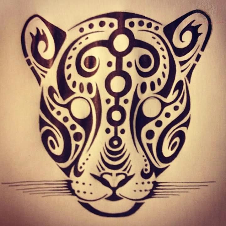 Jaguar Drawing Ideas Jaguar Face Tattoo Design Henna Inspiration Jaguar Tattoo