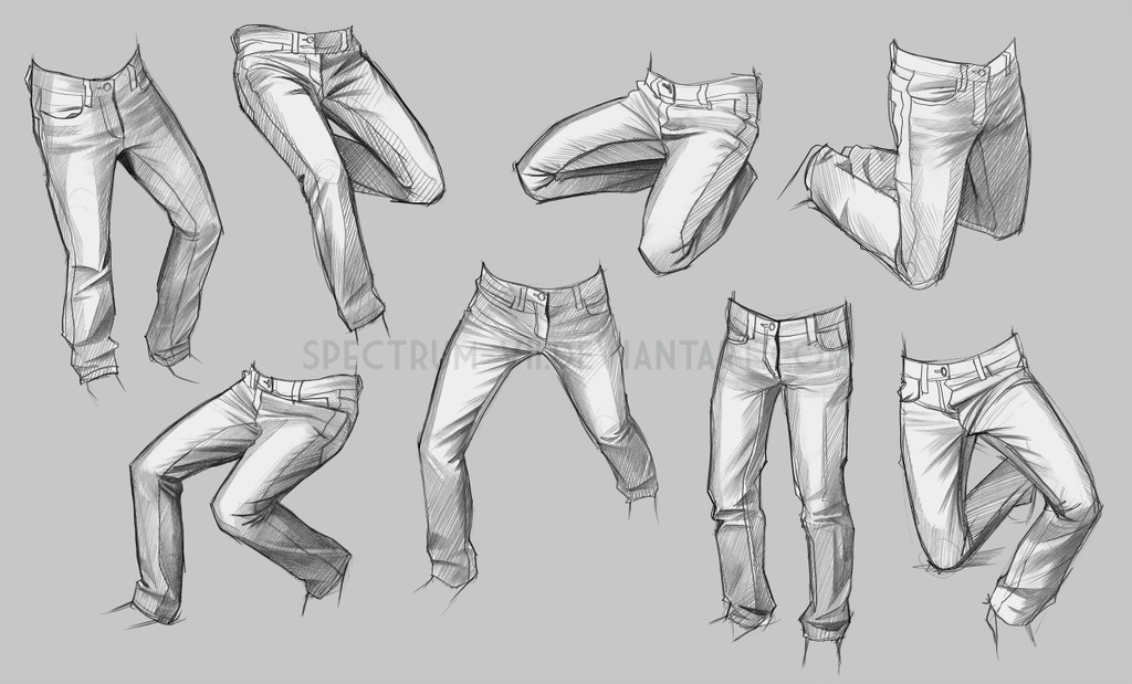 Jeans Drawing Tumblr Pants Drawing Reference Elita Mydearest Co