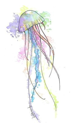 Jellyfish Drawing Easy 74 Best Jellyfish Images Jellyfish Drawing Jellyfish Tattoo