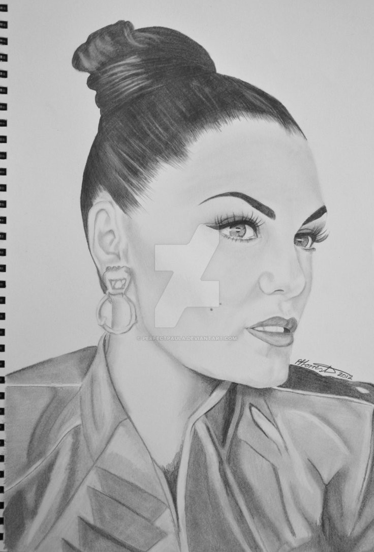 Jessie J Drawing Jessie J Drawing 2 by Perfectpaula On Deviantart