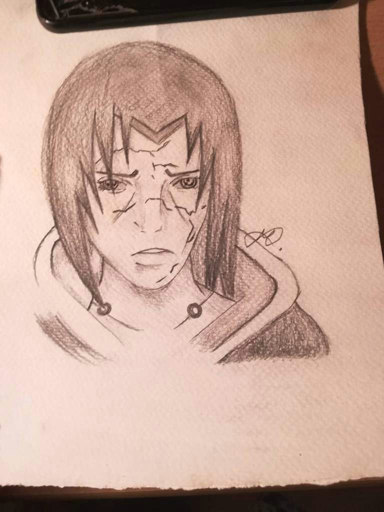 Jhope Anime Drawing One More Sketch Od Itachi Hope You Like It Naruto Amino