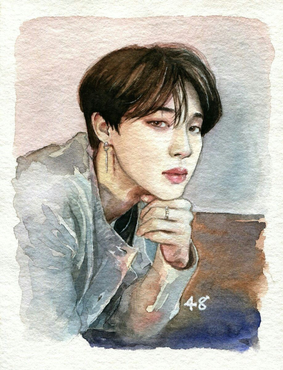 Jimin Drawing Tumblr Pin by Emma Jeon On Fanart Pinterest Jimin Bts and Fanart