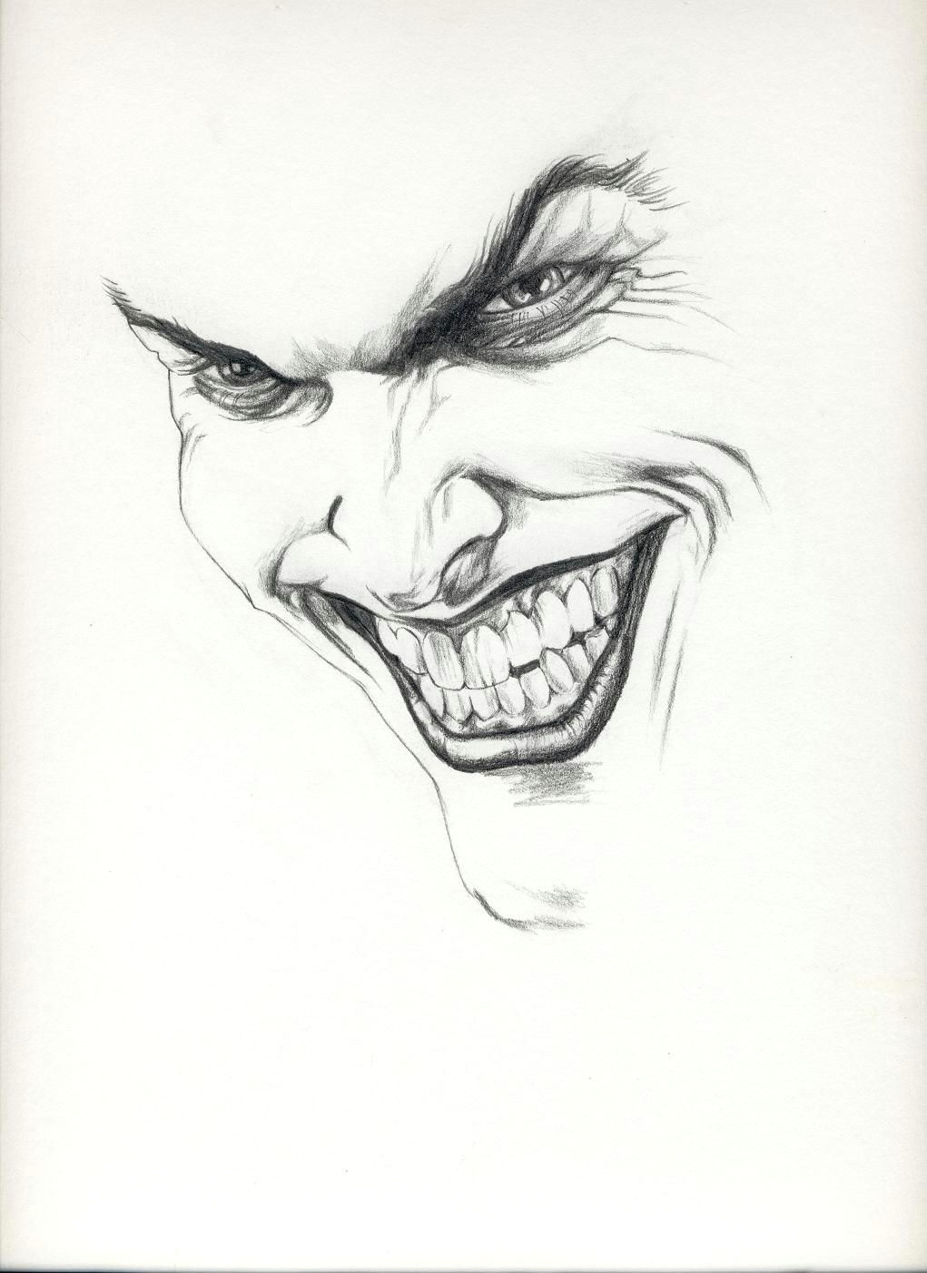 Joker Drawing Tumblr Joker Drawing Drawsomething In 2019