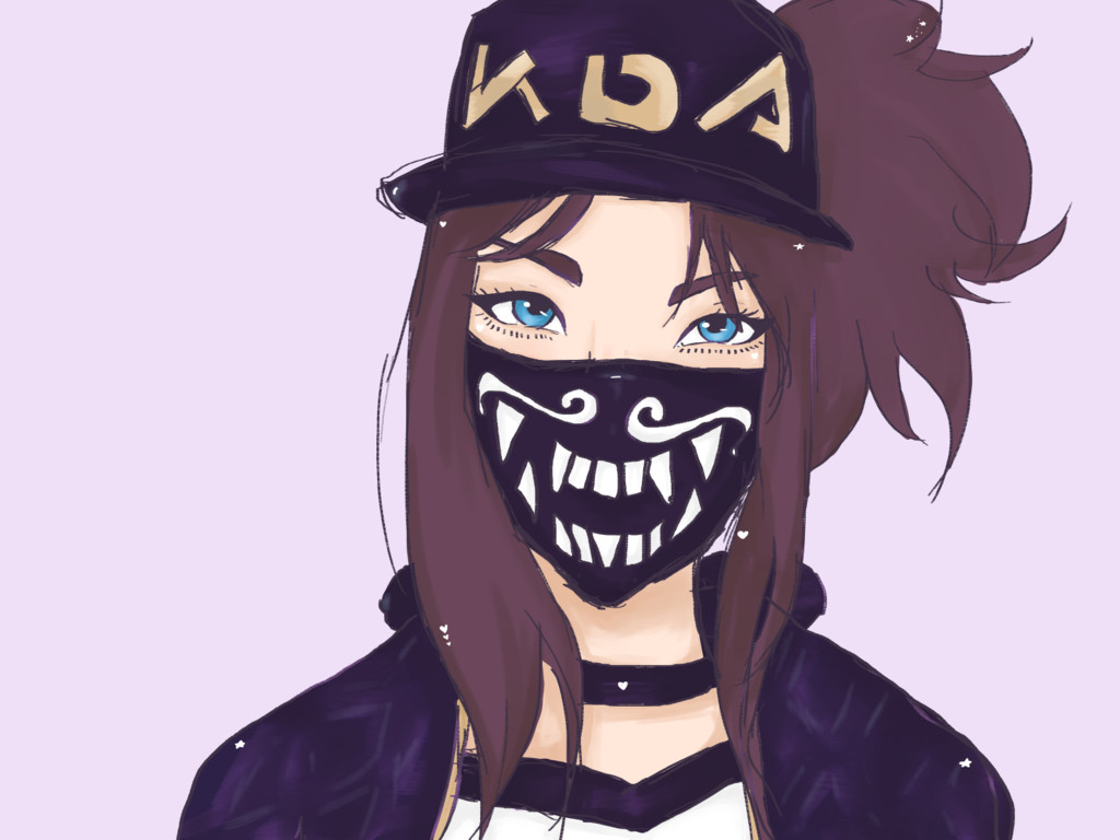 K Drawing Lol K Da Akali by byyxzi League Of Legends In 2019 League Of Legends