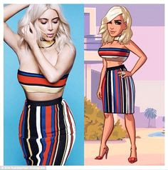 Kim K Drawing 25 Best Kim Kardashion Video Game Images Kim Kardashian Hollywood