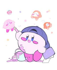 Kirby Drawing Tumblr 227 Best Kirby Images Videogames Kirby Character Meta Knight