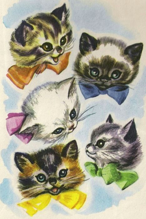 Kitten Drawing Tumblr Kitsch Kittens are Sickeningly Cute From Kitschy Living Tumblr