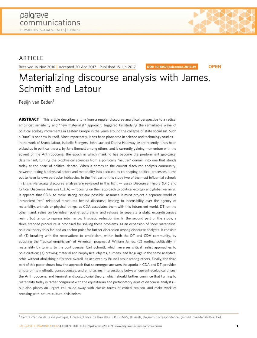 Latour Drawing Things together Summary Pdf Materializing Discourse Analysis with James Schmitt and Latour