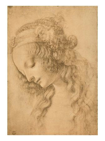 Leonardo Da Vinci Drawing Of A Girl Women and Men In Renaissance Art the Face Of the Virgin by
