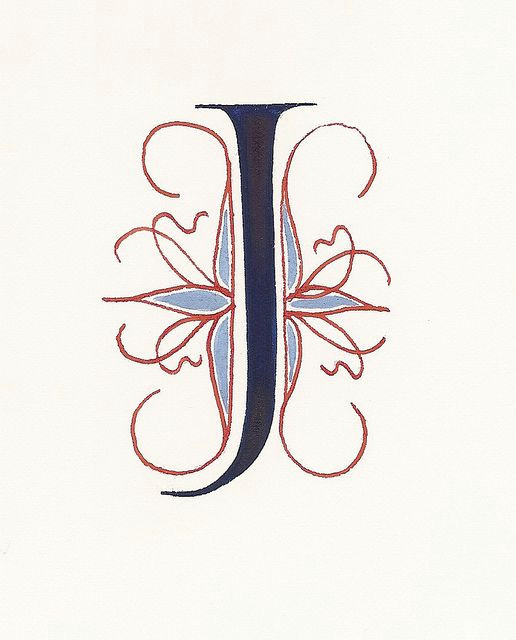 Letter J Drawing Letter J Calligraphy Sca Illumination Calligraphy Lettering