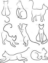 Line Drawing Of A Cat Pin by Rose nordmeier On Popoki In 2018 Pinterest Drawings Art