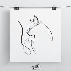 Line Drawing Of A Cat Sitting Cat Sketch Sketch Cat S