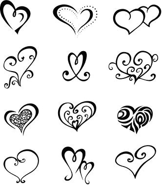 Line Drawing Of A Love Heart Tattoo Designs for Women Tattoos Pinterest Heart Tattoo