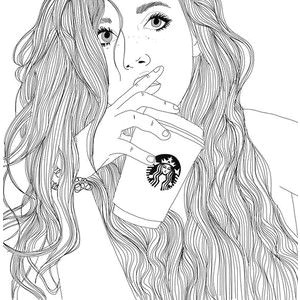 Line Drawing Tumblr Girl Nosotros Coraza N Es Tumblr Drawings Tumblr Outline Und Tumblr