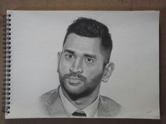 M.s Dhoni Easy Drawing 17 Best Art Images Pencil Sketching Realistic Drawings Sketches