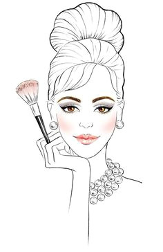 Makeup Drawing Cartoon Die 32 Besten Bilder Von Rasha Draw Makeup Illustration Und Brand