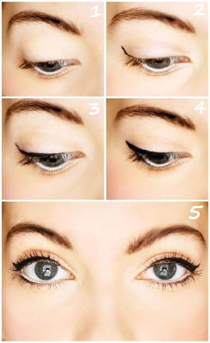 Makeup Drawing Easy top 10 Eyeliner Tutorials for Irresistable Cat Eyes Pretty Done Up