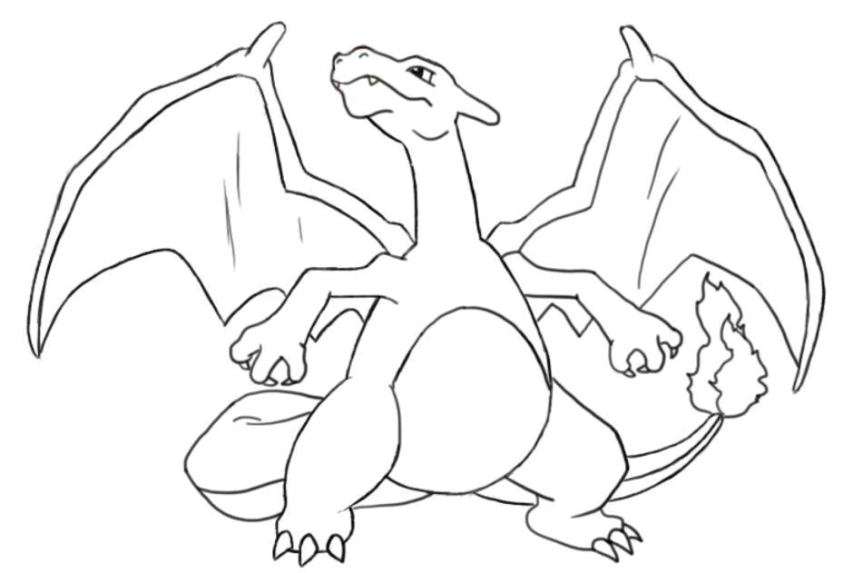 Mega Charizard Y Drawing Easy Pokemon Coloring Pages Charizard Luxury Charizard Pokemon Coloring