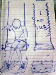 Miss U Drawing I Miss U A Inspirationals Pinterest Drawings Miss You and I