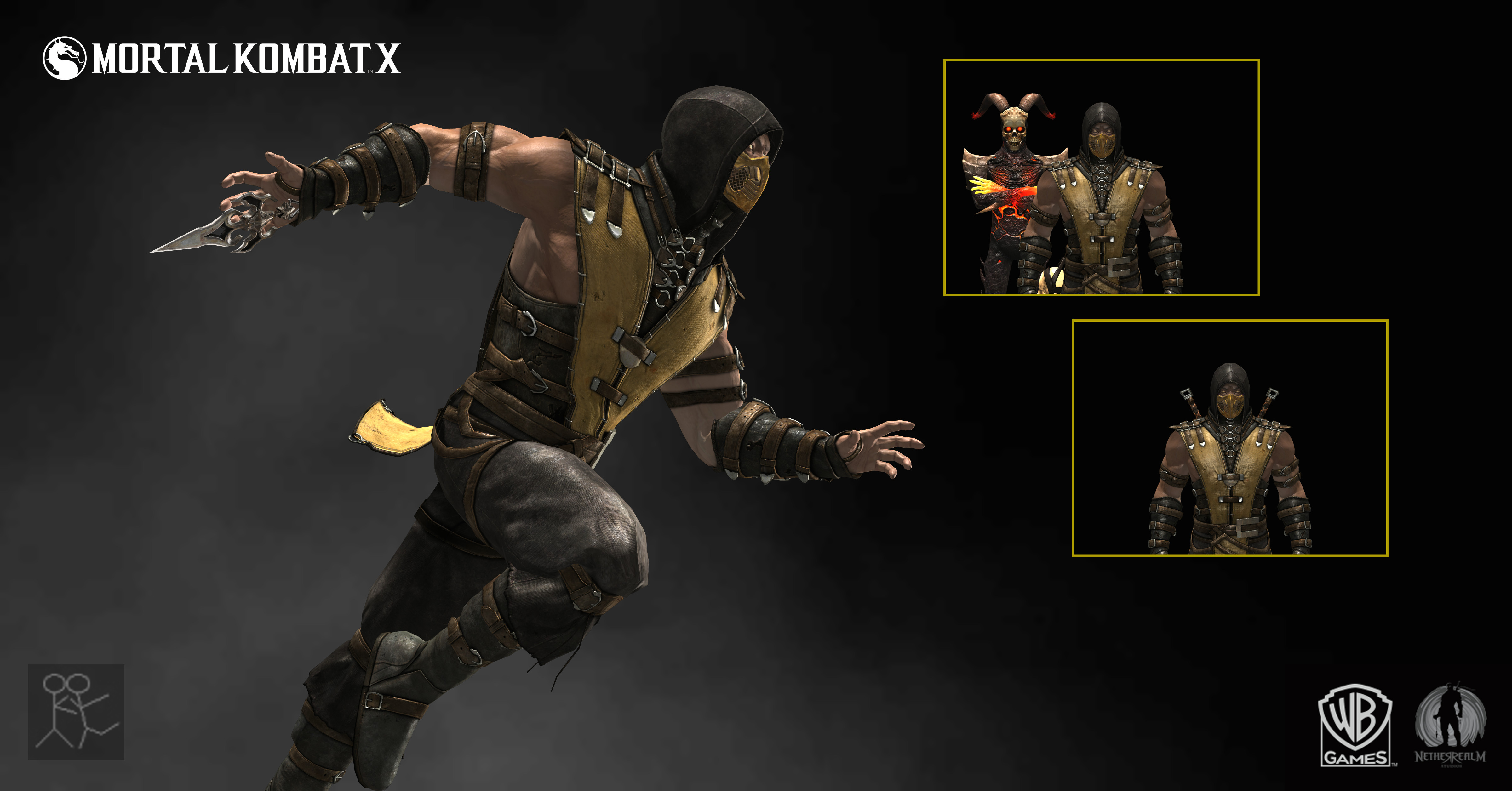 Mortal Kombat X Drawings Easy Mortal Kombat X Scorpion Costume Mortal Kombat Mortal Kombat