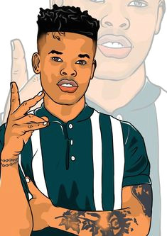 Nasty C Cartoon Drawing 16 Best Motee Graphics Images Artist Ayo Teo Mask Bape Cartoon