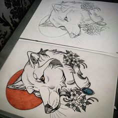 Neo Traditional Wolf Drawing 391 Best Wolf Images Werewolf norse Mythology norse Tattoo