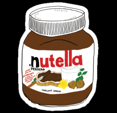 Nutella Drawing Tumblr Chocolatey Nutella Design Yum by Sadeelishad Wish List Tumblr