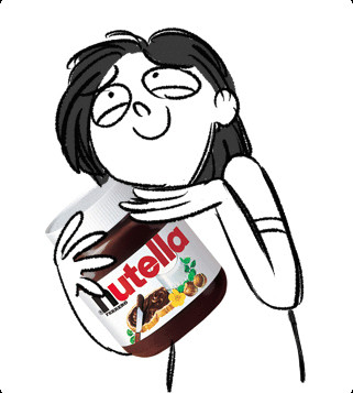 Nutella Drawing Tumblr Xdddddddddd Via Tumblr Humor Pinterest Nutella Gifs and Random