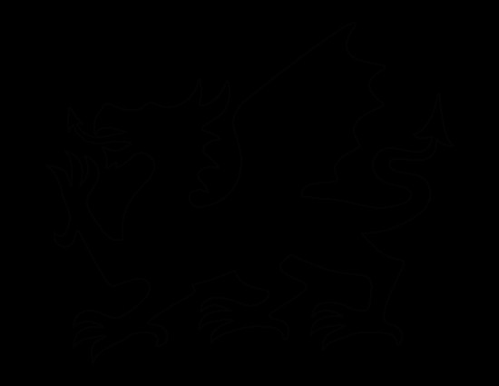Outline Drawings Of Dragons Pin by Muse Printables On Printable Patterns at Patternuniverse Com