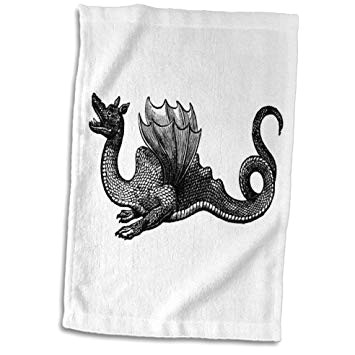 Pen and Ink Drawings Of Dragons Amazon Com 3d Rose Dragon Vintage Art Black and White Pen and Ink
