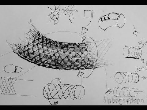 Pen and Ink Drawings Of Dragons Pen Ink Drawing Tutorials How to Draw Realistic Scales On Fish