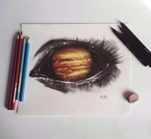 Pencil Drawing Wallpaper Tumblr Planet Drawing Tumblr