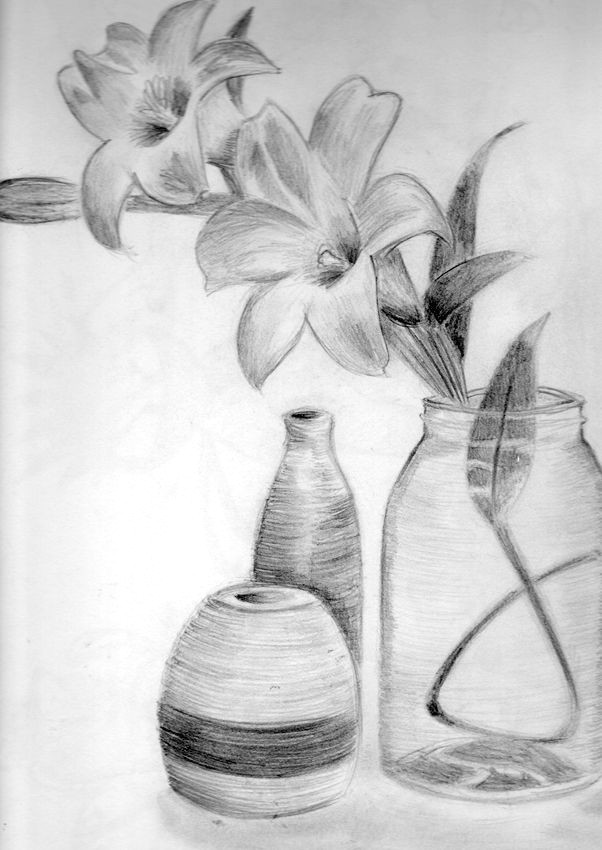 Pencil Drawings Of Flower Vases Pin by Vickie Miles On Pictures to Sketch In 2019 Pencil Drawings